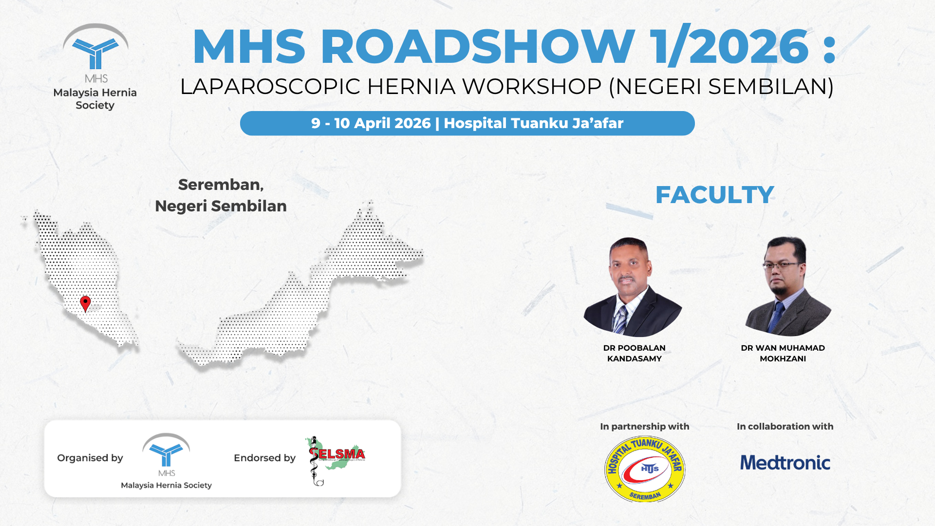 MHS Roadshow 1/2026:Hands-On Hernia Workshop